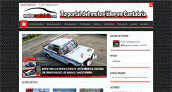 Desktop Screenshot of motorcantabria.com